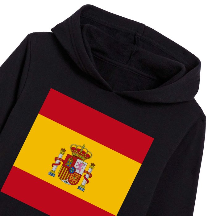 Flag of spain-spain,flag,flag of Kids Society6 oldking Hoodie Pullover | by spain,espana,spanish,espanol,Castellano,Madrid,Barcelona
