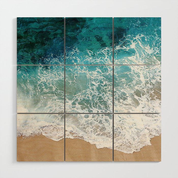 Ocean Waves I Wood Wall Art