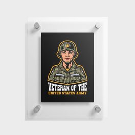 Veteran Of The United States Military Floating Acrylic Print