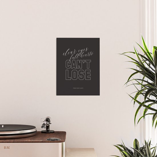 Clear Eyes Full Hearts Can T Lose Poster By Alisonrowan Society6 Clear Eyes Full Hearts Can T Lose Poster By Alisonrowan Society6