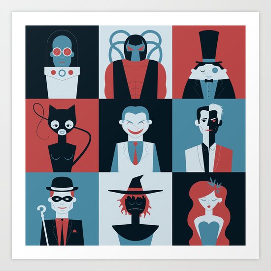 The Usual Suspects Art Print