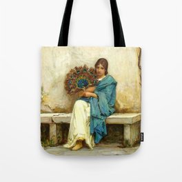 John William Waterhouse "Day Dreams" Tote Bag