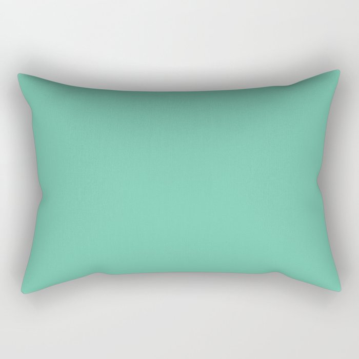 Gem Silica Green Rectangular Pillow