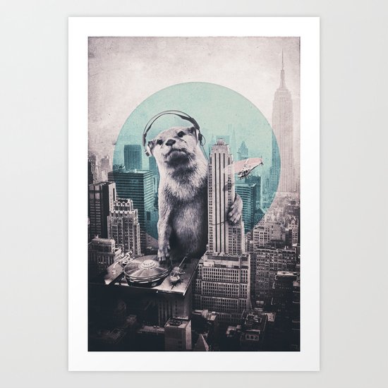 DJ Art Print