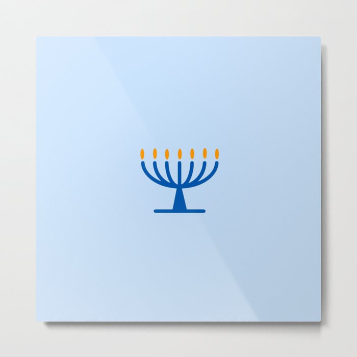 Menorah 26 Metal Print