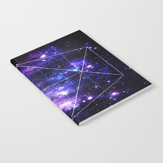 galaxy sacred geometry Notebook