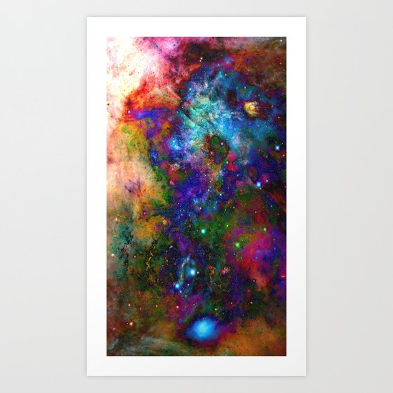 Everything is nothing 27 (therefore it was beautiful) Art Print