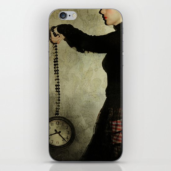 tick tock iPhone Skin