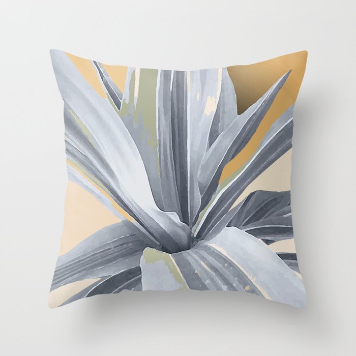 Soft Cactus Throw Pillow