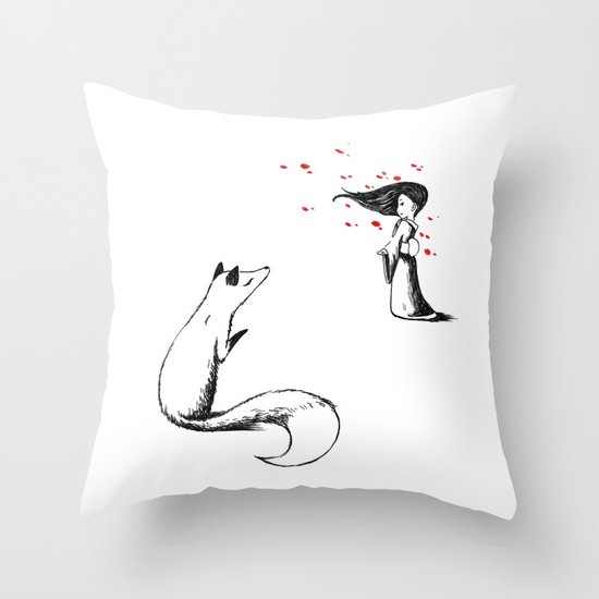 Invitation Throw Pillow