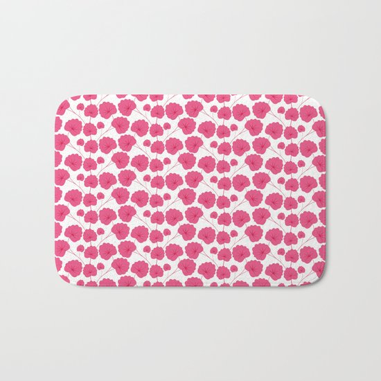 Cherry blossom pattern Bath Mat