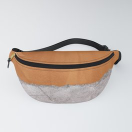 Terracotta and grey night Fanny Pack