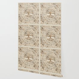 Runic Wallpaper For Any Decor Style Society6
