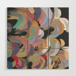 Party Plumes Wood Wall Art