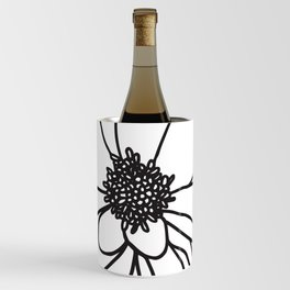 Flower drawing Wine Chiller