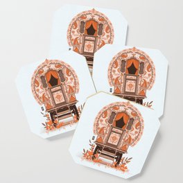 Gypsy Caravan Folk Art Coaster