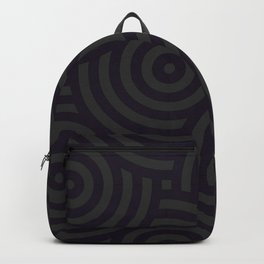 Black Swirls Backpack