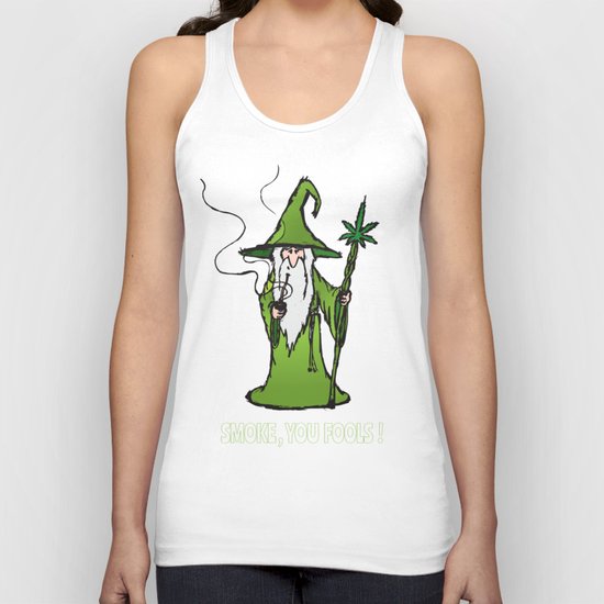 Ganjalf The Green Unisex Tank Top