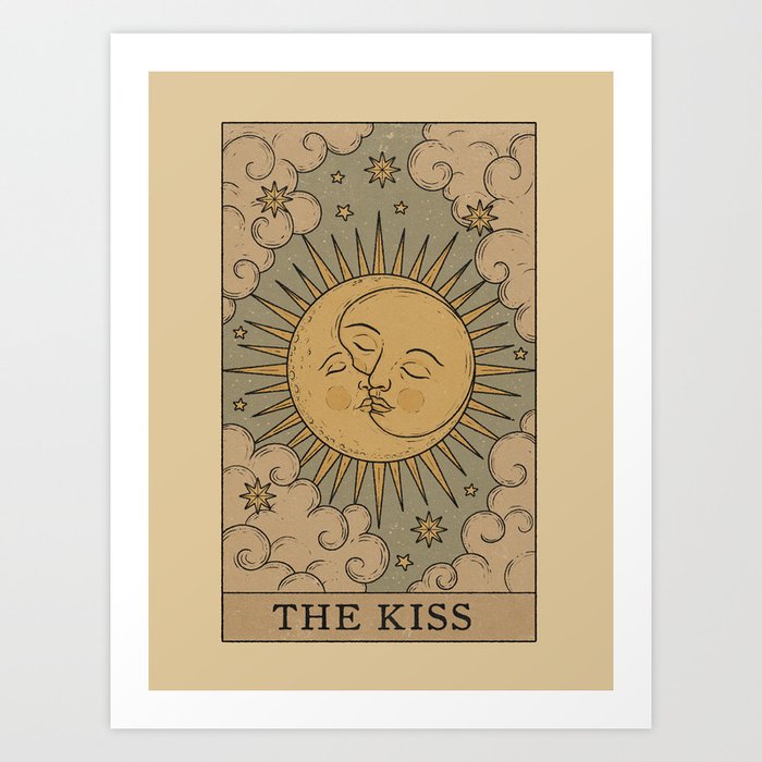 The Kiss Art Print