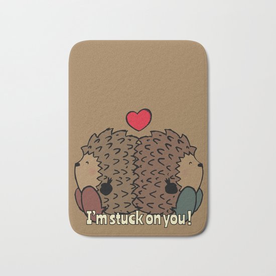 I'm stuck on you! Bath Mat