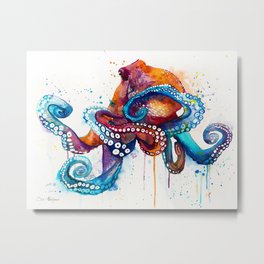 Octopus Metal Print