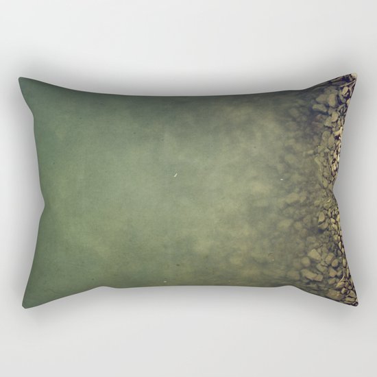 Rocks and water Rectangular Pillow