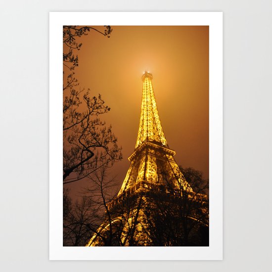 Eiffel Tower Art Print