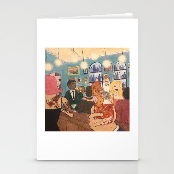 Old Fashioned Friday Night Stationery Cards
