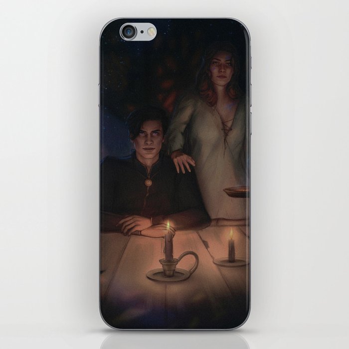 Feyre and Rhysand ACOTAR court of thorns and roses iPhone Skin
