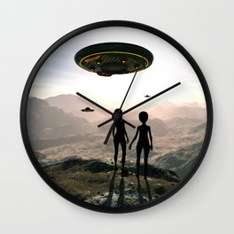What A View Wall Clock