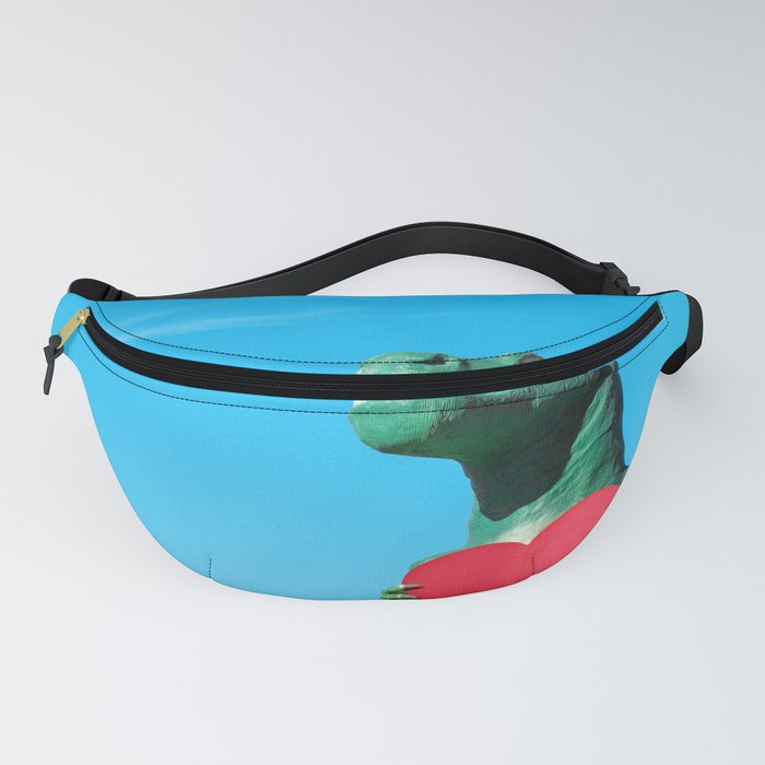 Tyrannosaurus Rex with Red Paper Heart Fanny Pack
