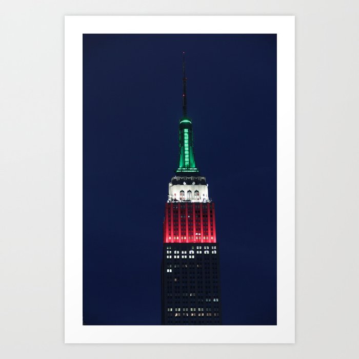 New York - Empire State Building Art Print