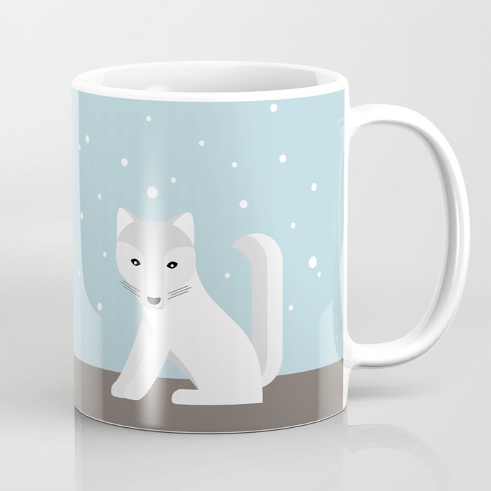 Arctic Fox Coffee Mug By Pohket Society6