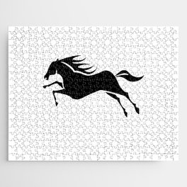Horse Galloping. Jigsaw Puzzle