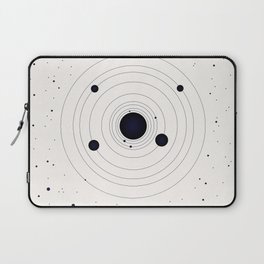 Simple Solar System Laptop Sleeve