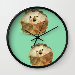 Hedgehog. Wall Clock