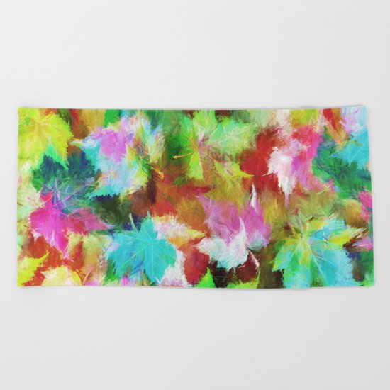Spring Impressions #1 Beach Towel