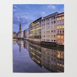 Hamburg Reflections Poster