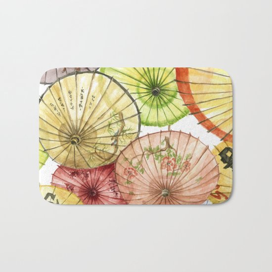 Paper Umbrellas Bath Mat
