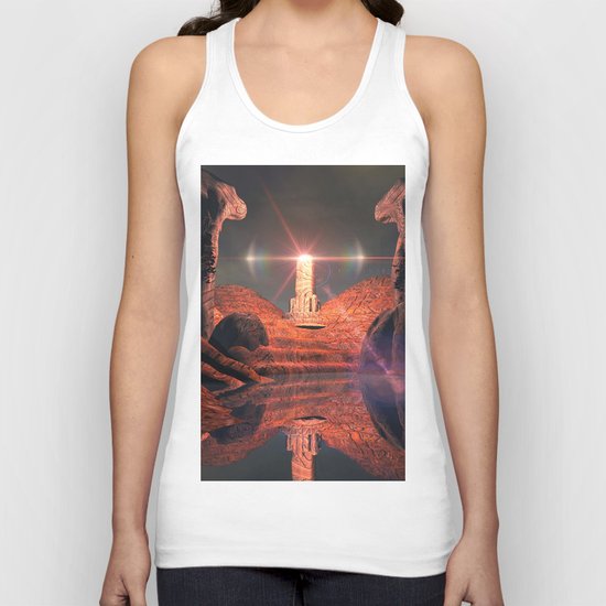 Mystical fantasy world Unisex Tank Top