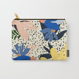 New abstract floral design Carry-All Pouch