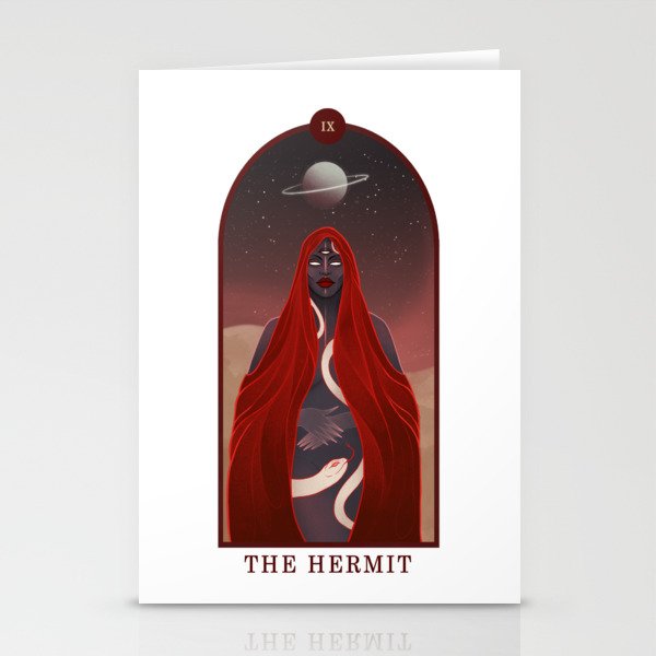 The Hermit Stationery Cards