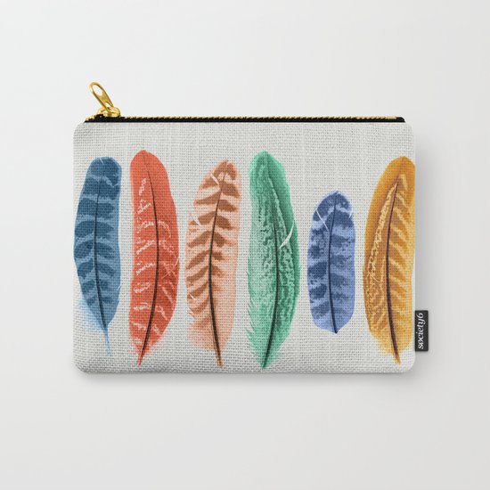 Colorful Birds Carry-All Pouch
