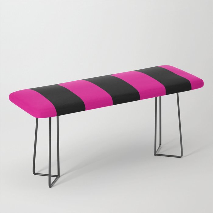 letter M (Black & Magenta) Bench