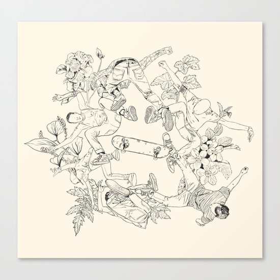 S.K.A.T.E Canvas Print