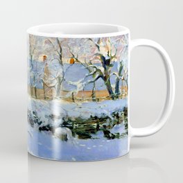 Claude Monet Magpie in the Snow Mug