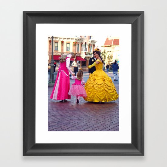Princess Framed Art Print