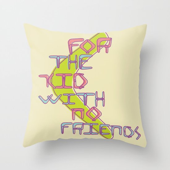 Boomerang Throw Pillow