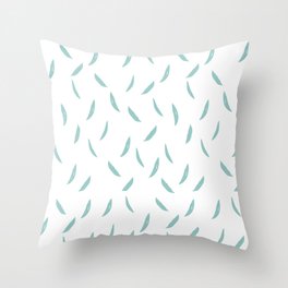 Wuguanzhong Art Willow Tree Leaves Throw Pillow