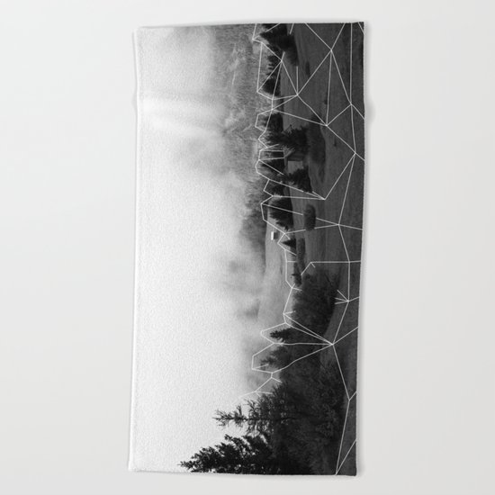 Crystal Hut I Beach Towel